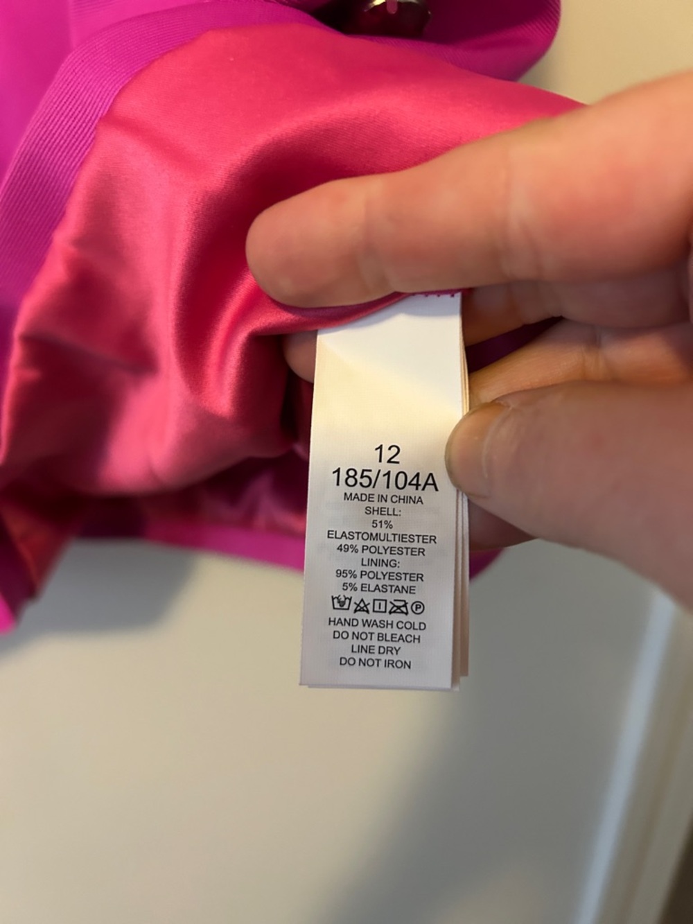 kate spade- Fuchsia Jewel-Embellished Halter Dress, W/ Bow Detail, NWT, Size 12 - Picture 5 of 14